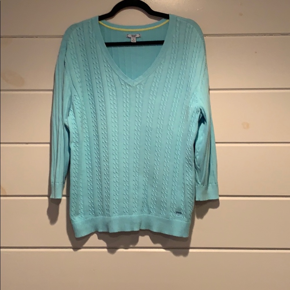 Izod 100% cotton sweater size 1X